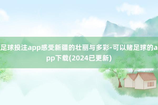 足球投注app感受新疆的壮丽与多彩-可以赌足球的app下载(2024已更新)