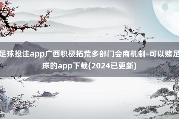 足球投注app广西积极拓荒多部门会商机制-可以赌足球的app下载(2024已更新)